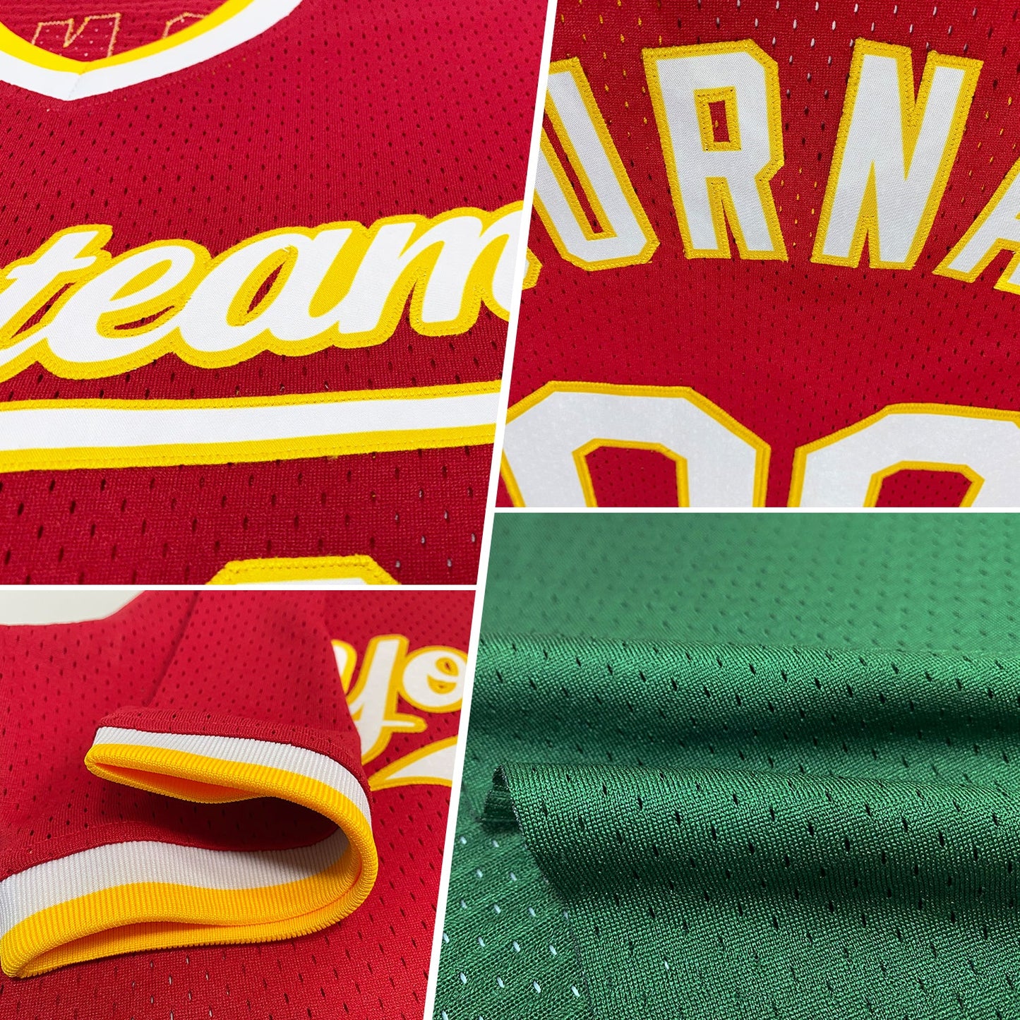 Custom Green Red-Black Authentic Throwback Baseball Jersey - Sky-Custom
