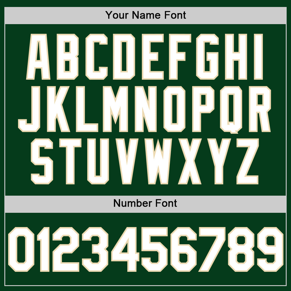 Custom Green White-Cream Mesh Authentic Throwback Baseball Jersey - Sky-Custom