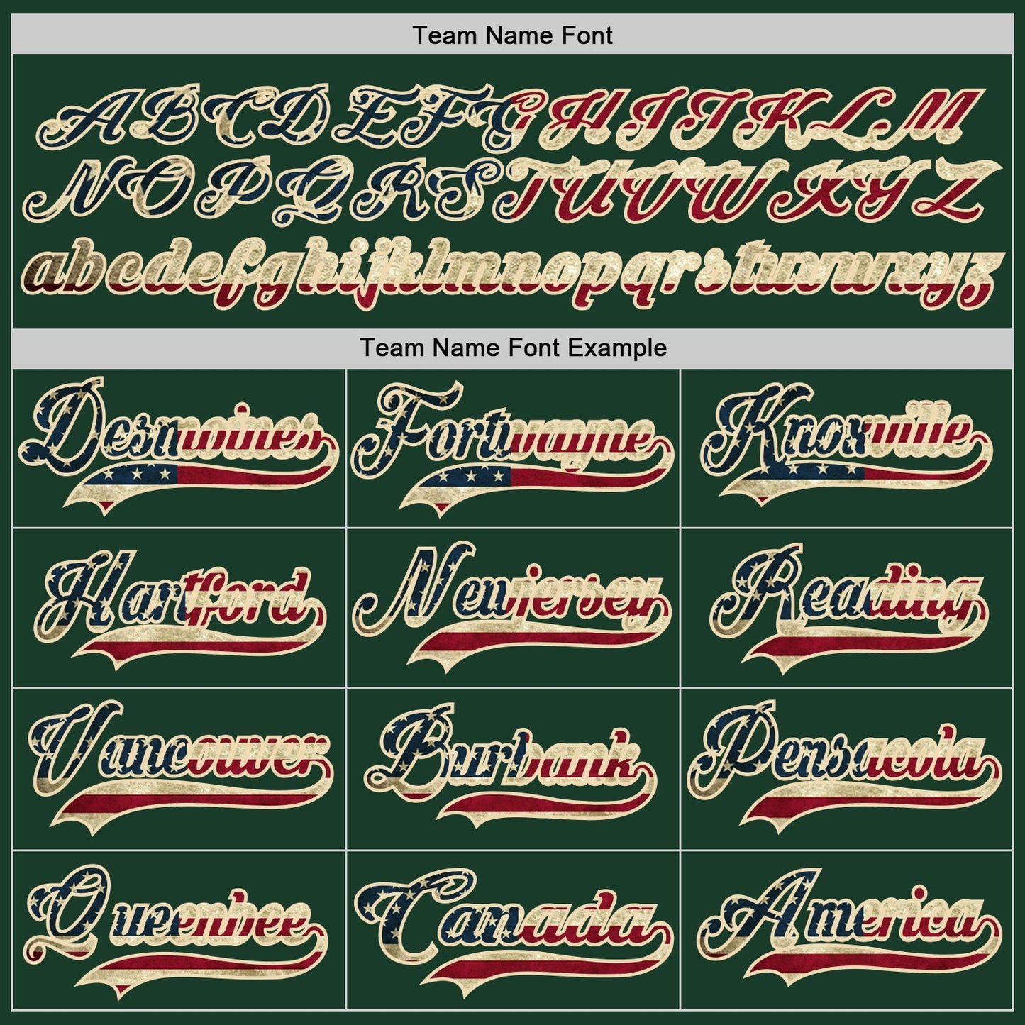 Custom Green Vintage USA Flag-Cream Hockey Lace Neck Jersey - Sky-Custom