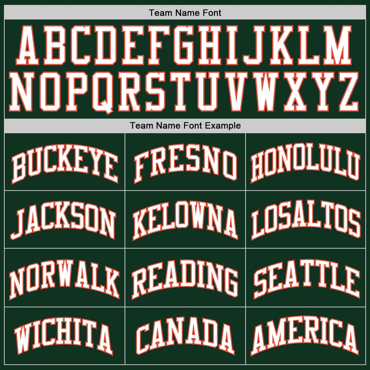 Custom Hunter Green White-Orange Authentic Throwback Basketball Jersey - Sky-Custom