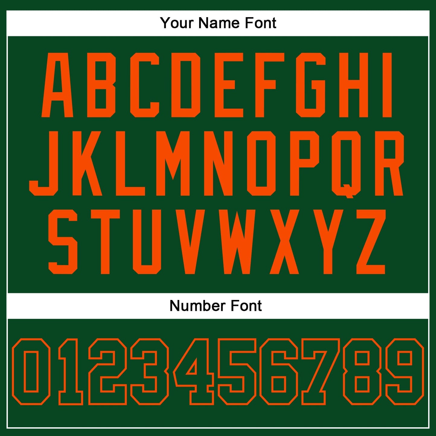 Custom Hunter Green Green-Orange Authentic Throwback Basketball Jersey - Sky-Custom