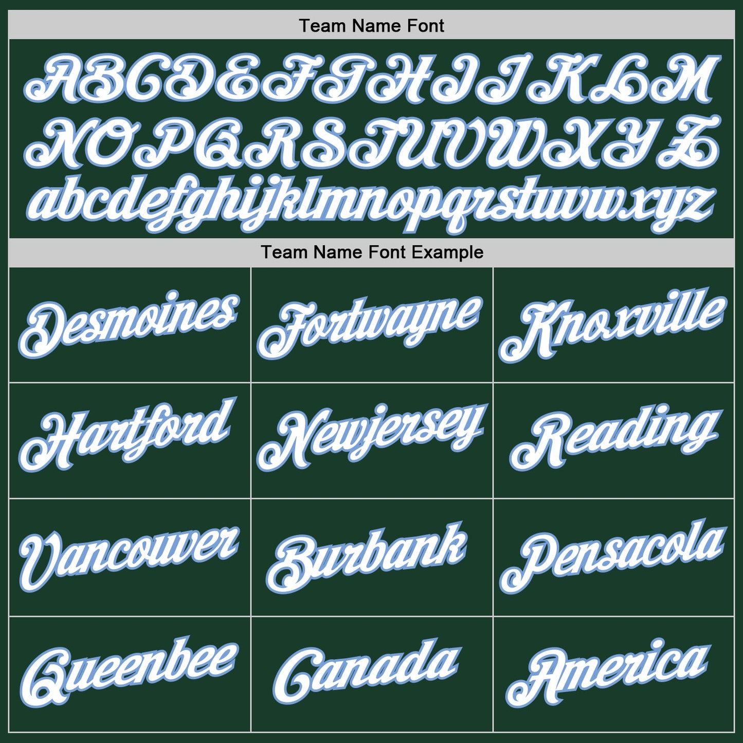 Custom Hunter Green White-Light Blue Authentic Throwback Basketball Jersey - Sky-Custom