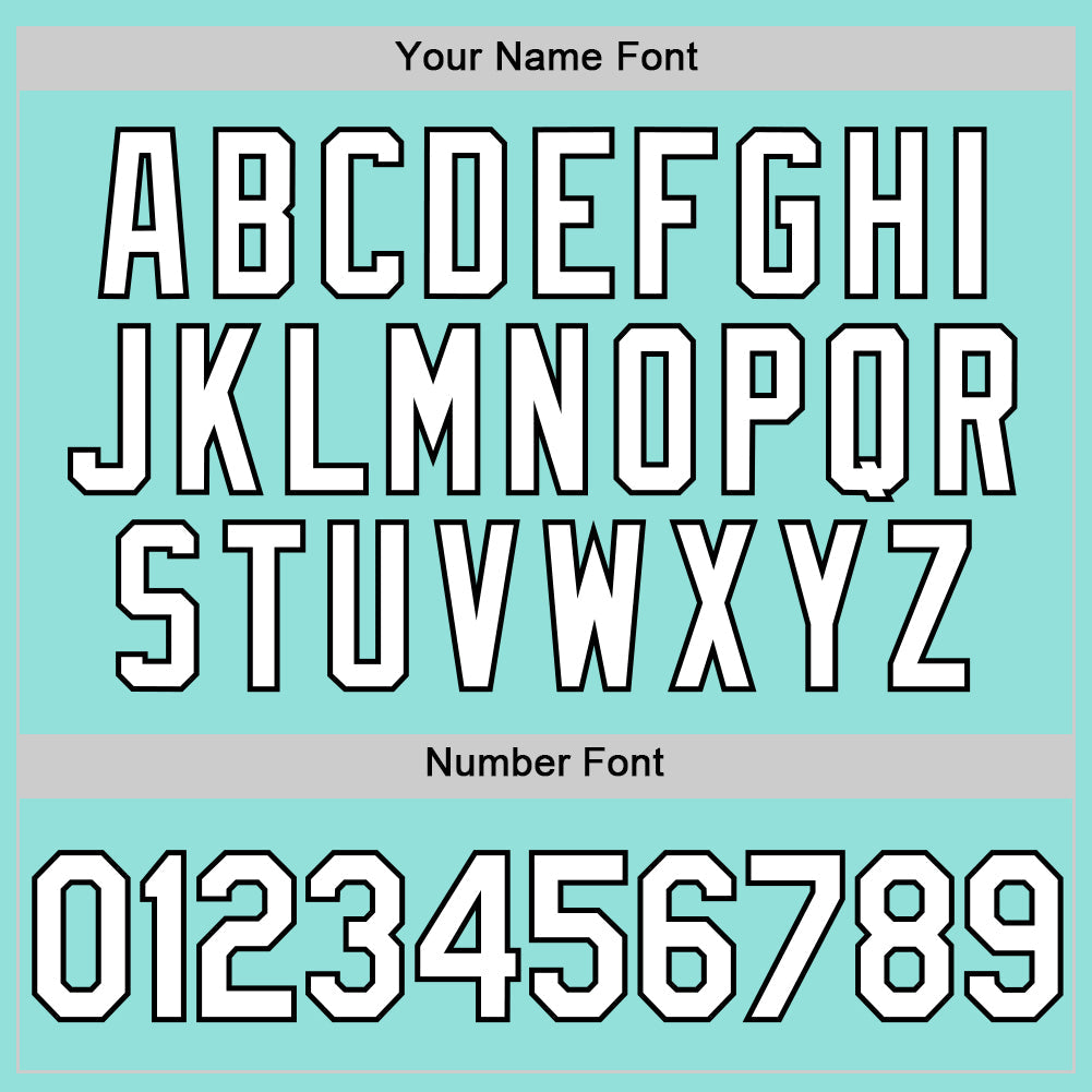 Custom Ice Blue White-Black Authentic Baseball Jersey - Sky-Custom