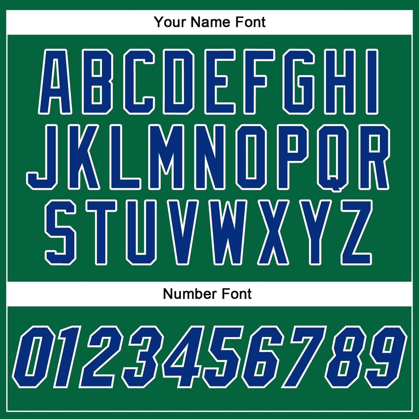 Custom Kelly Green Royal-White Authentic Baseball Jersey - Sky-Custom