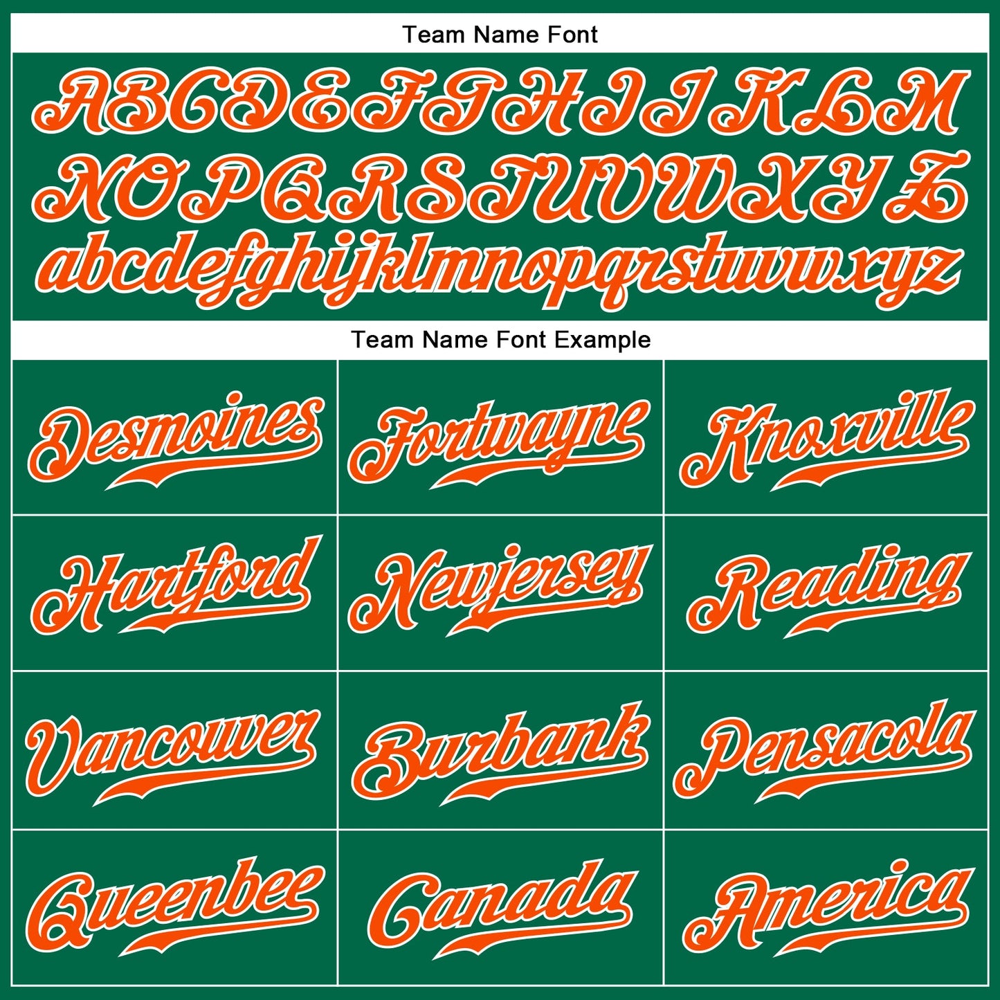Custom Kelly Green Orange-White Authentic Sleeveless Baseball Jersey - Sky-Custom
