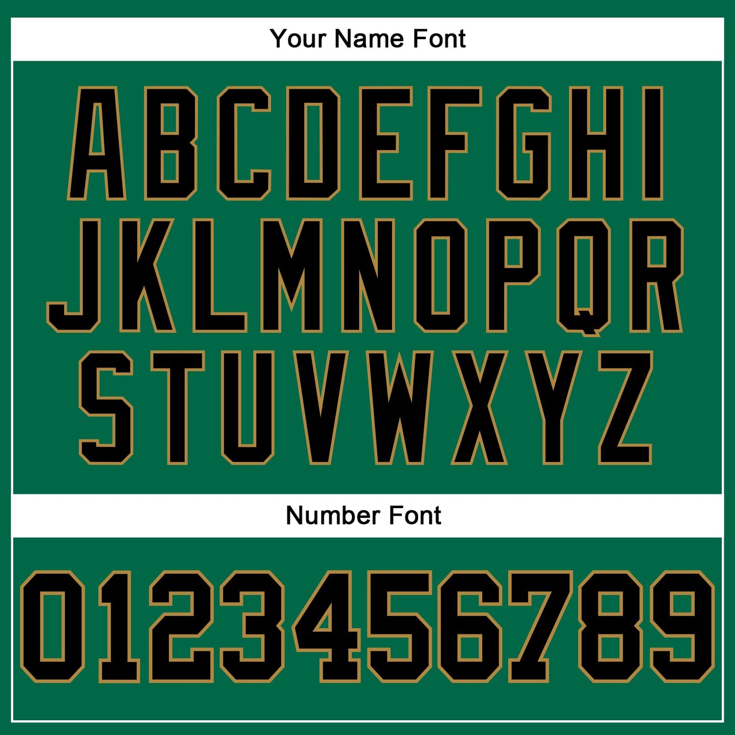 Custom Kelly Green Black-Old Gold Authentic Sleeveless Baseball Jersey - Sky-Custom