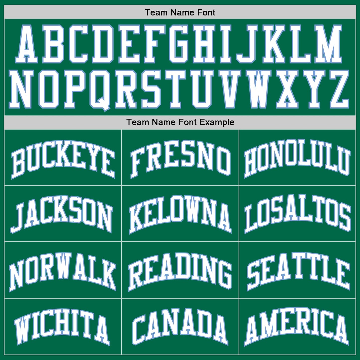 Custom Kelly Green White-Light Blue Authentic Throwback Basketball Jersey - Sky-Custom