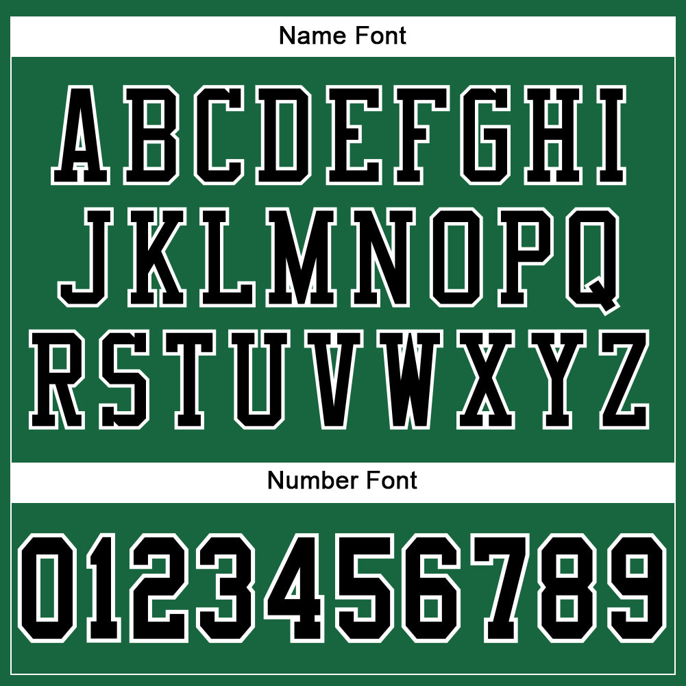 Custom Kelly Green Black-White Mesh Authentic Football Jersey - Sky-Custom