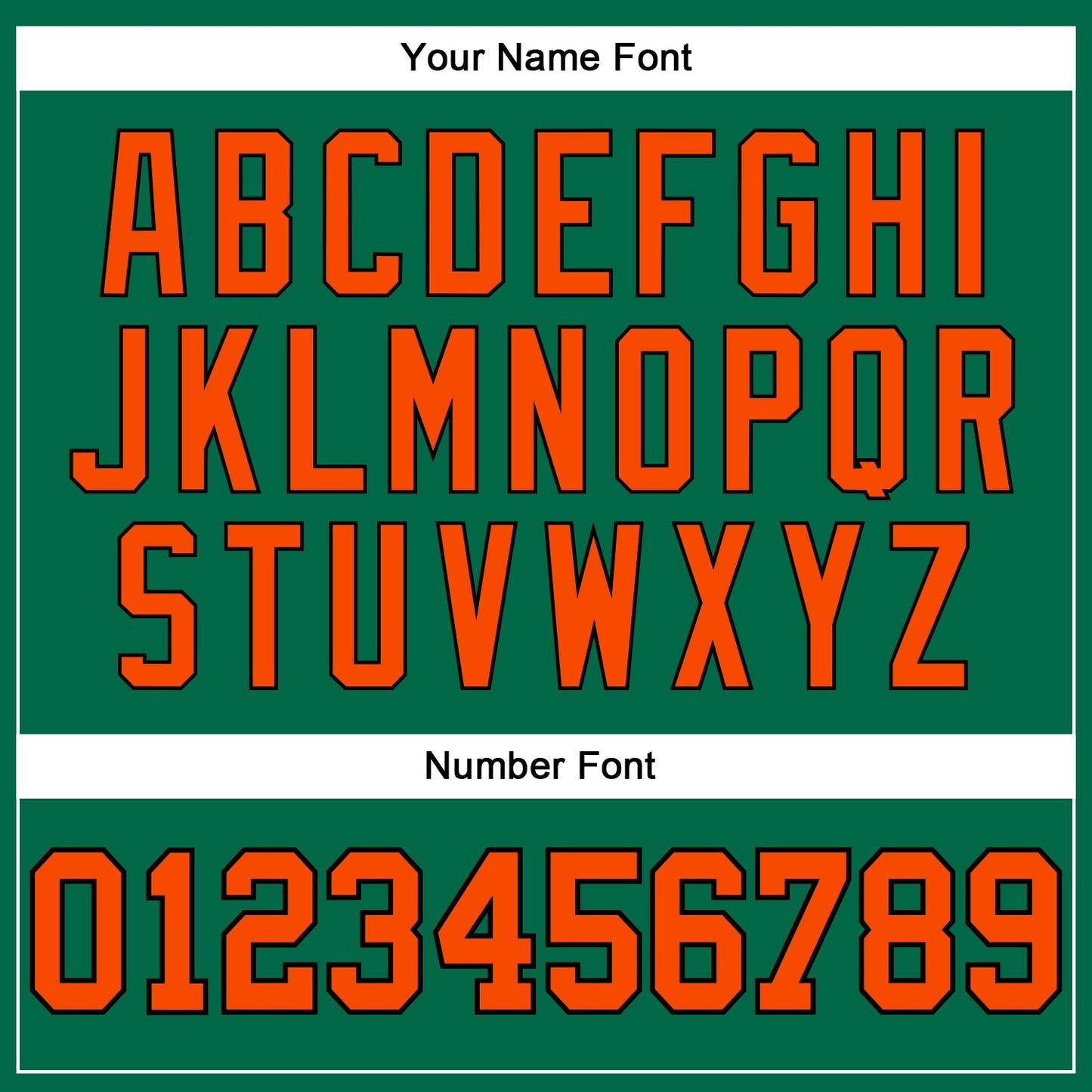 Custom Kelly Green Orange-Black Authentic Throwback Basketball Jersey - Sky-Custom