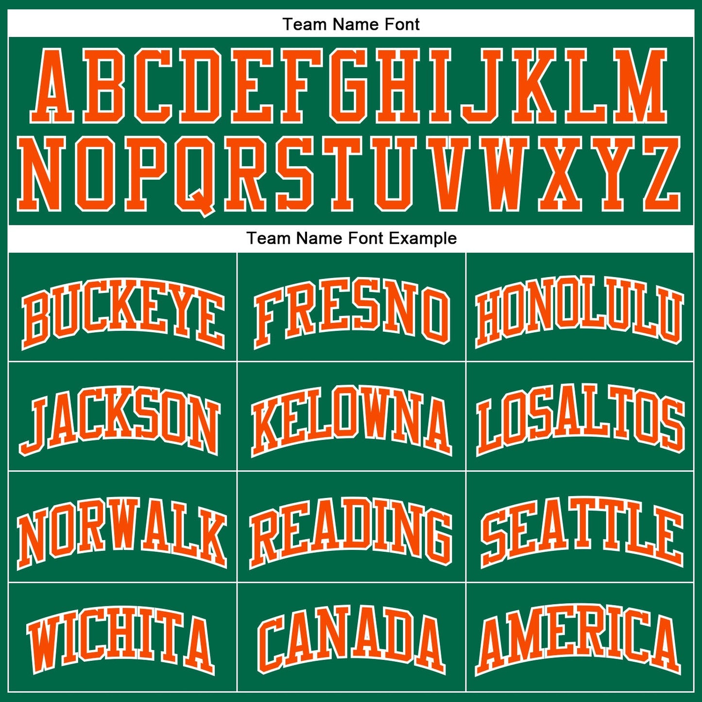 Custom Kelly Green White Pinstripe Orange Authentic Basketball Jersey - Sky-Custom