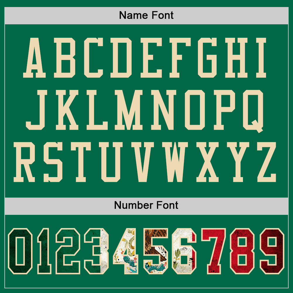 Custom Kelly Green Vintage Mexican Flag-City Cream Mesh Authentic Football Jersey - Sky-Custom