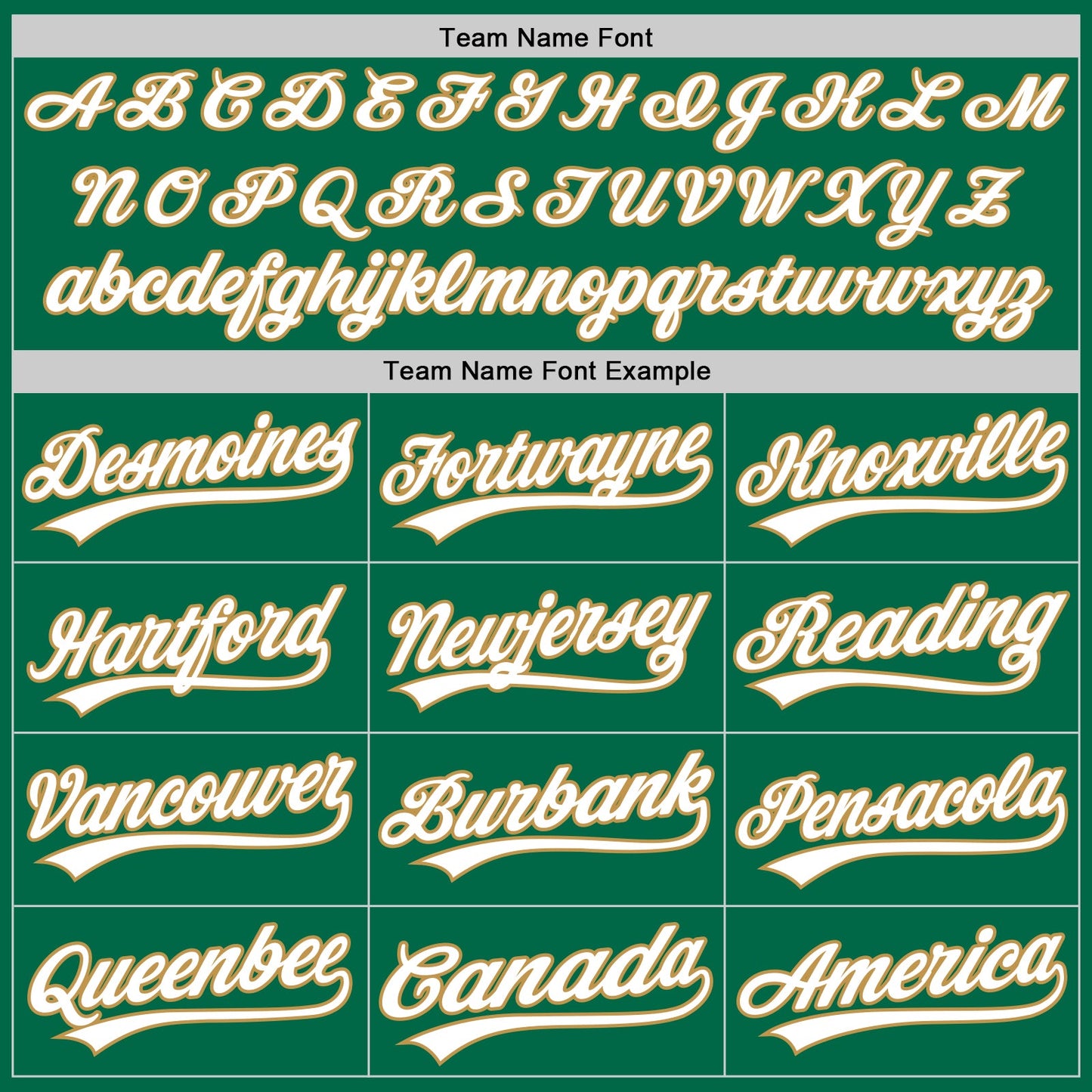 Custom Kelly Green White-Old Gold Authentic Throwback Baseball Jersey - Sky-Custom