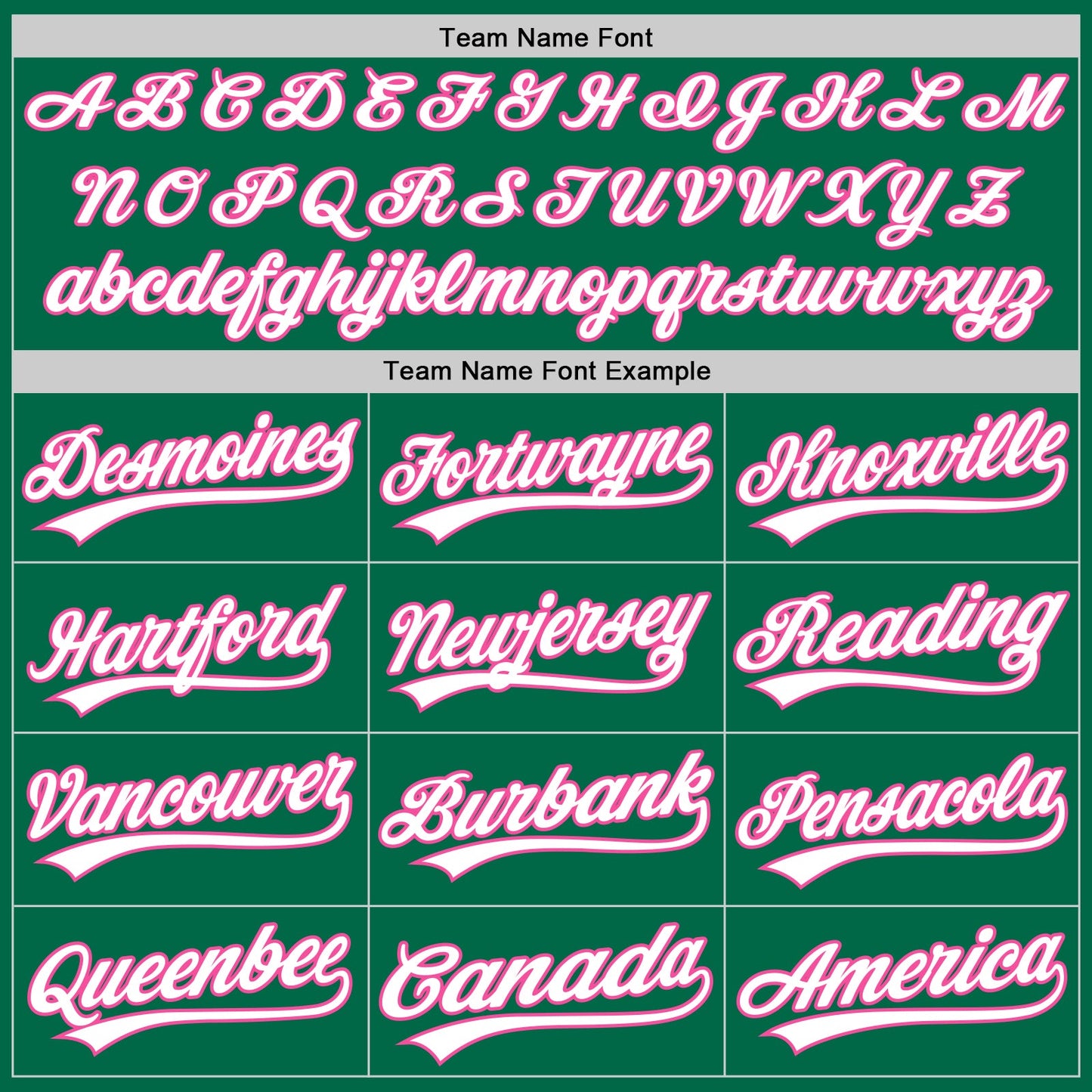 Custom Kelly Green White-Pink Authentic Throwback Baseball Jersey - Sky-Custom