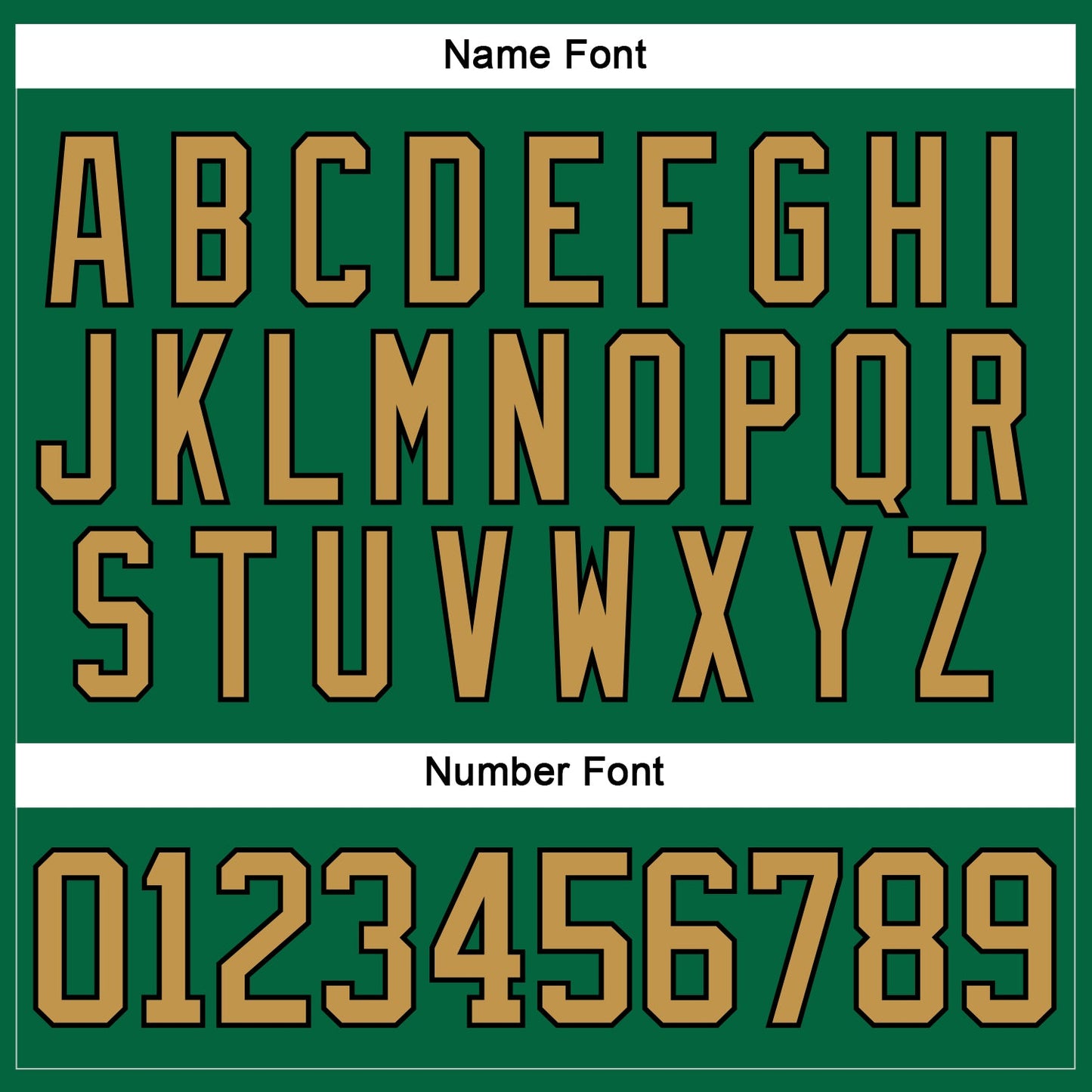 Custom Kelly Green Old Gold-Black Hockey Lace Neck Jersey - Sky-Custom