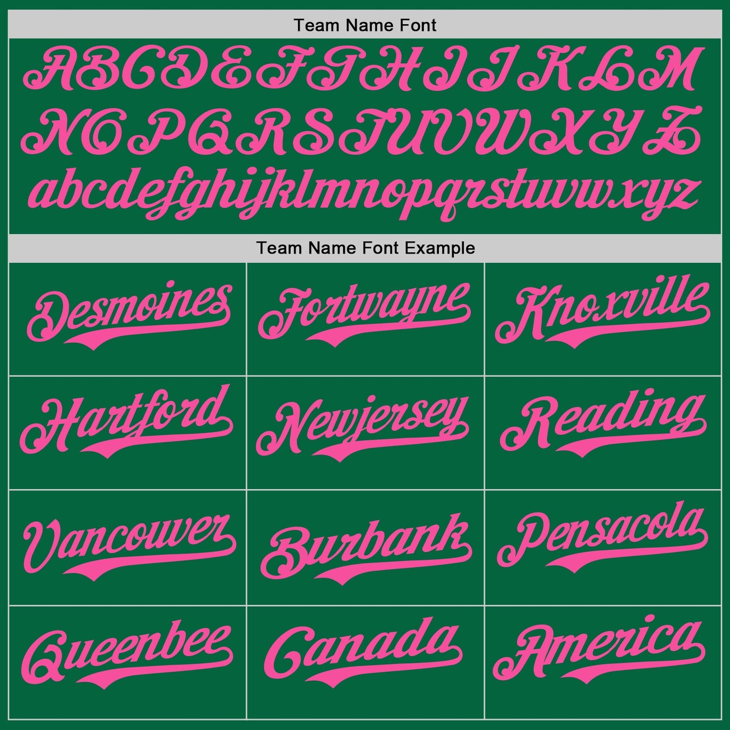 Custom Kelly Green Pink Authentic Baseball Jersey - Sky-Custom