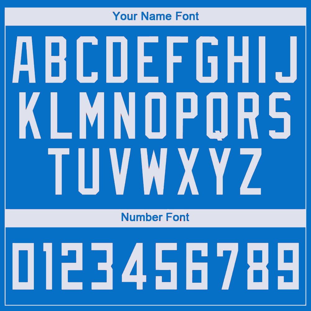 Custom Blue White Round Neck Suit Basketball Jersey - Sky-Custom