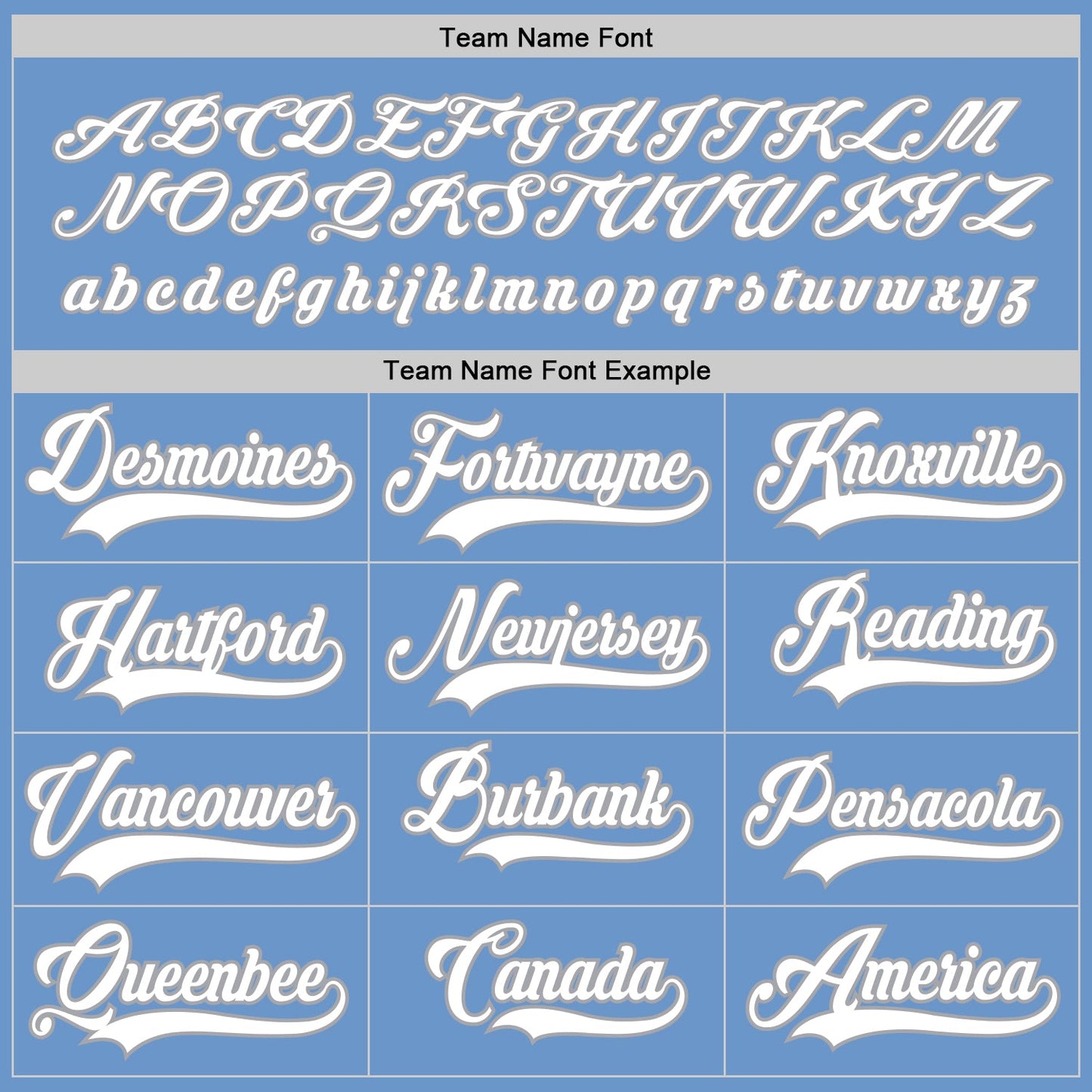 Custom Light Blue White-Gray Hockey Jersey - Sky-Custom