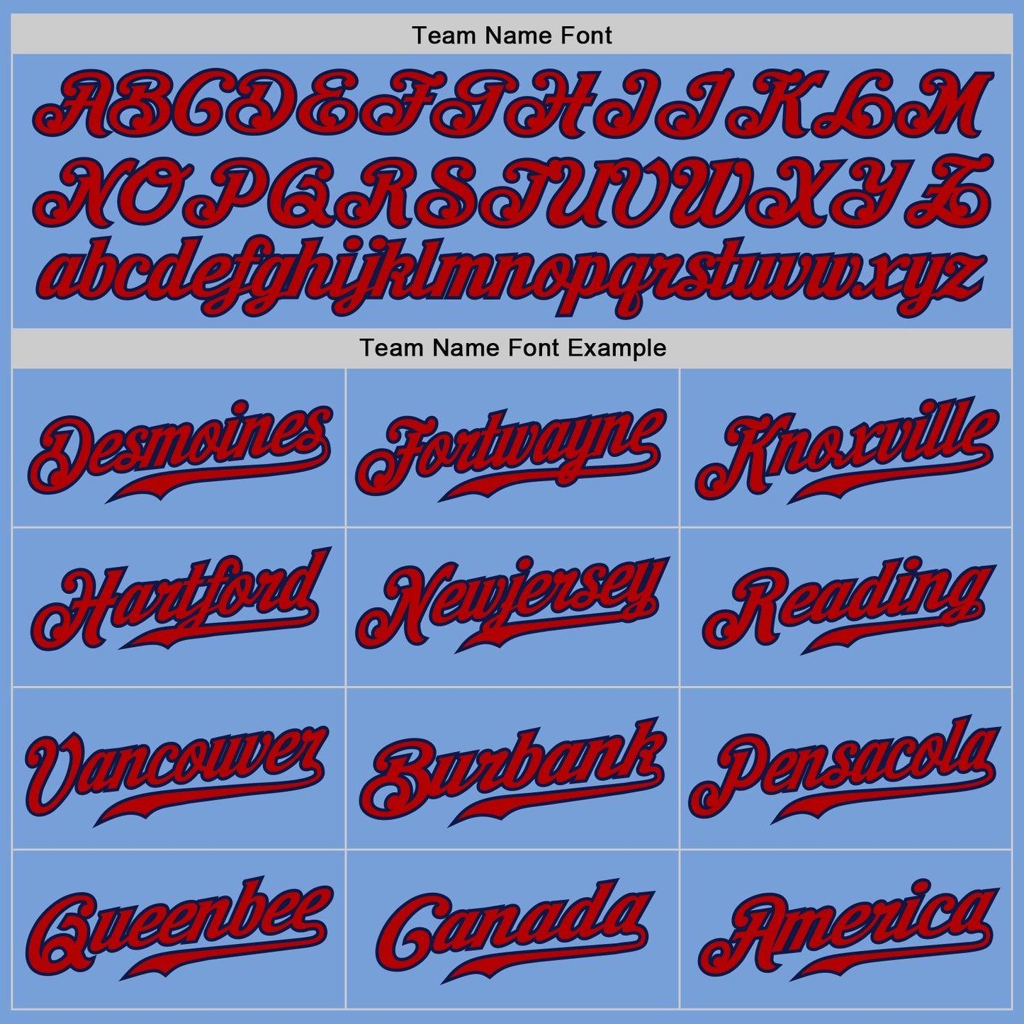 Custom Light Blue Red Pinstripe Red-Navy Authentic Baseball Jersey - Sky-Custom