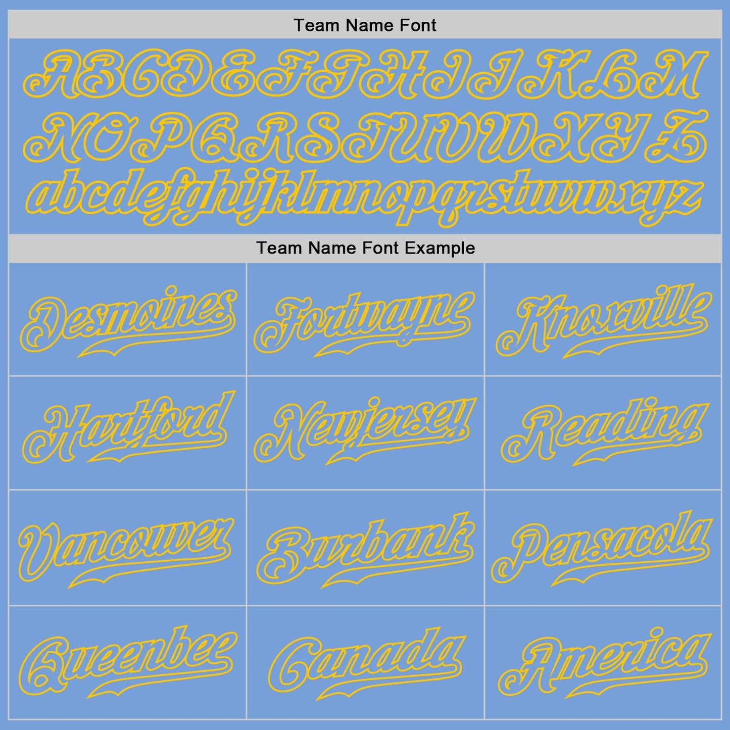 Custom Light Blue Light Blue-Gold Authentic Baseball Jersey - Sky-Custom
