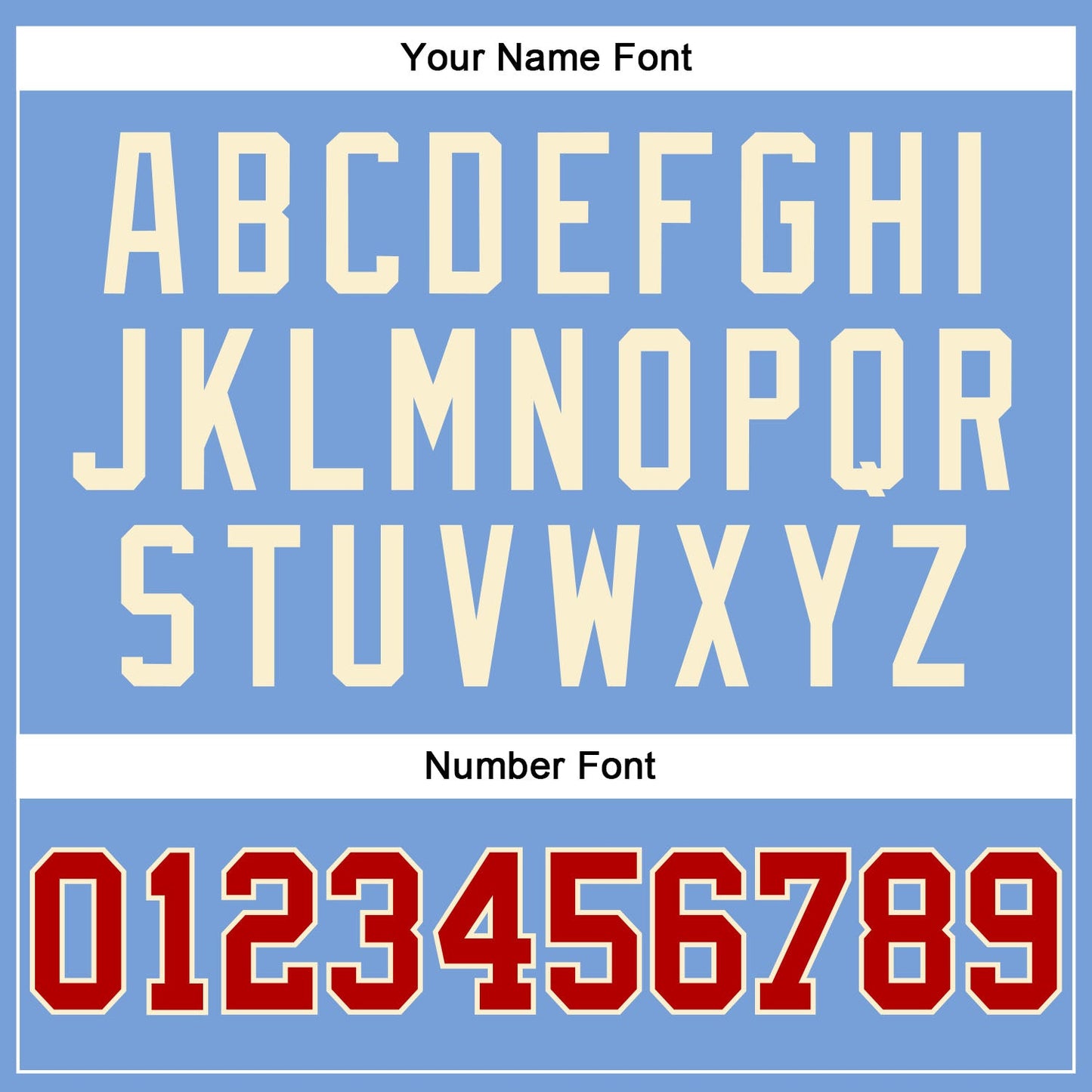 Custom Light Blue Red-Cream Authentic Throwback Basketball Jersey - Sky-Custom