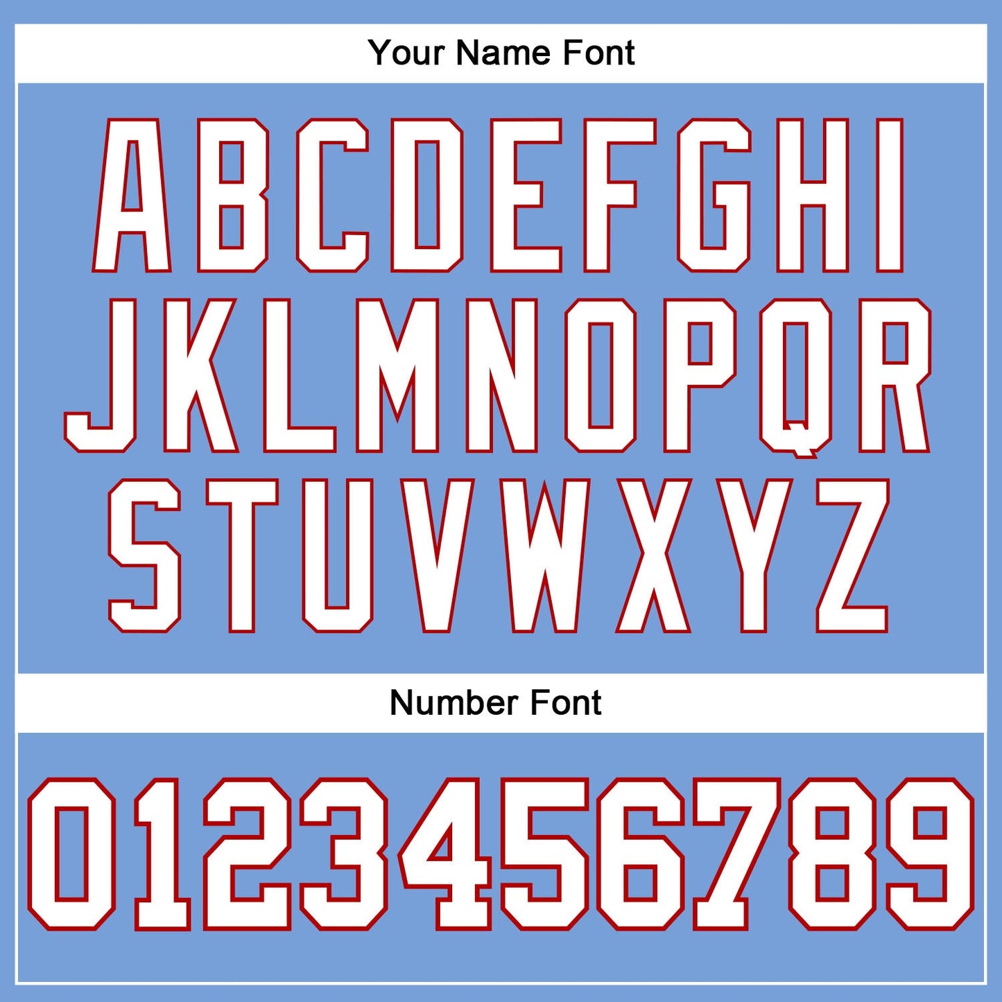 Custom Light Blue White-Red Authentic Throwback Basketball Jersey - Sky-Custom