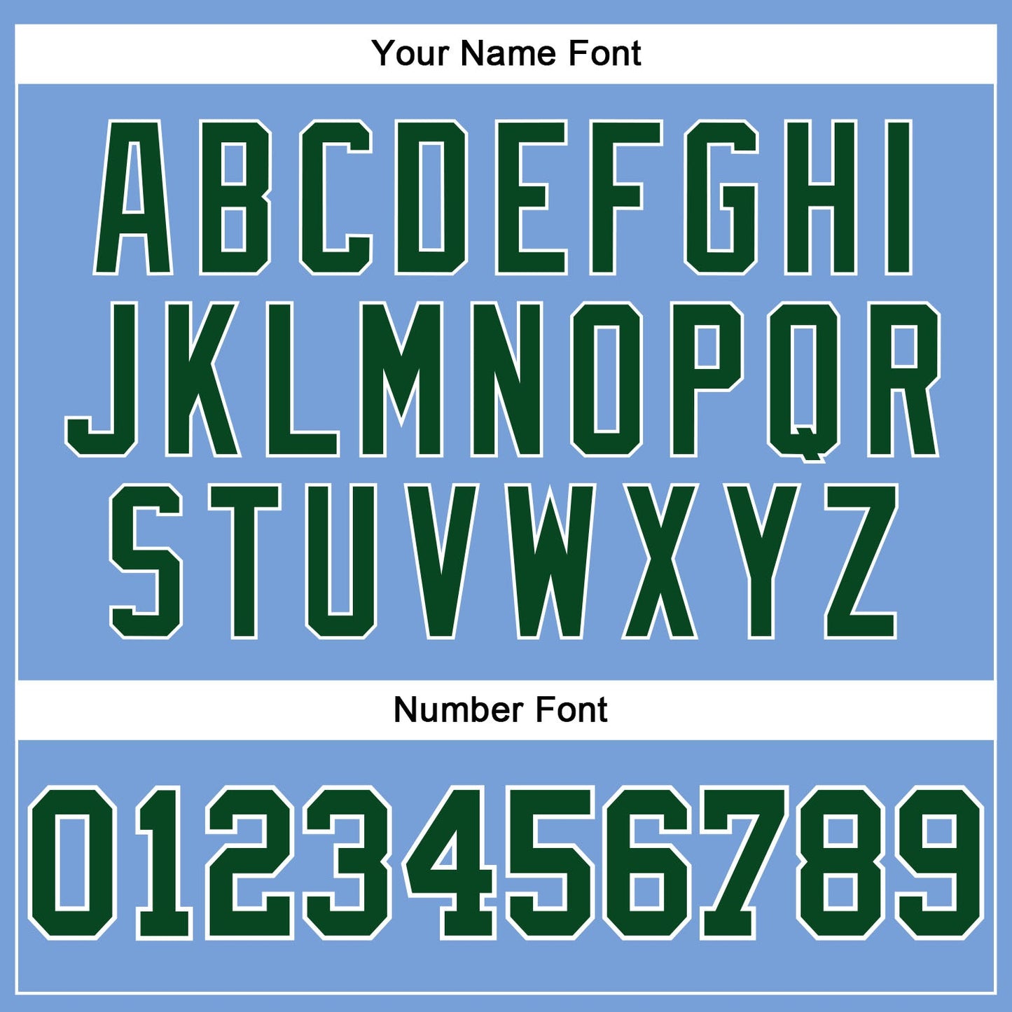 Custom Light Blue White Pinstripe Green Authentic Basketball Jersey - Sky-Custom