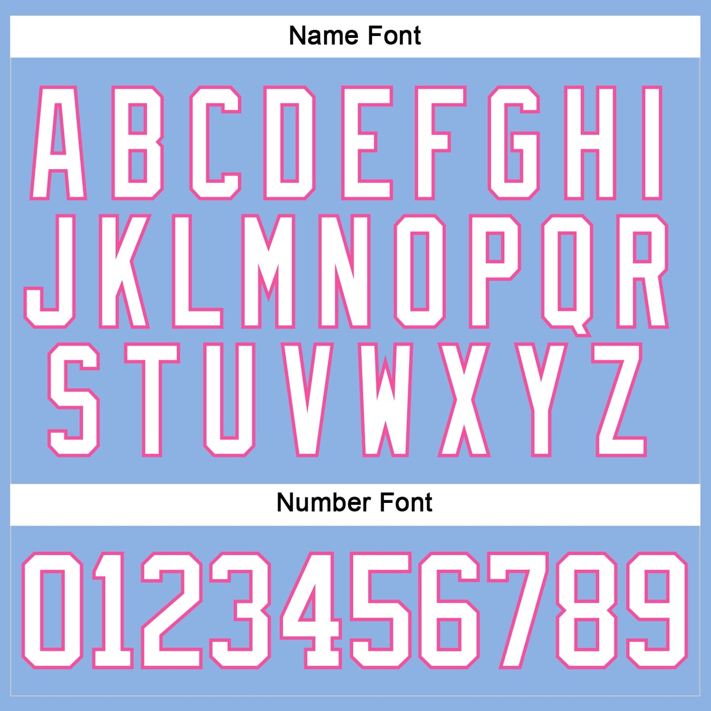Custom Light Blue White-Pink Hockey Lace Neck Jersey - Sky-Custom