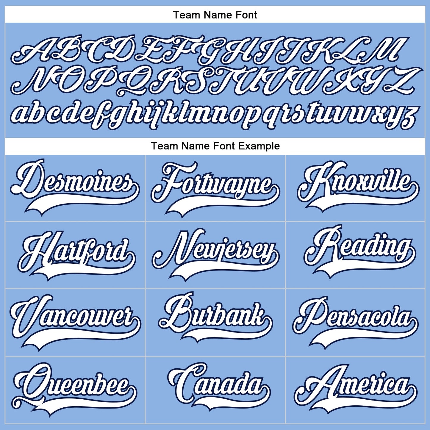 Custom Light Blue White-Navy Hockey Lace Neck Jersey - Sky-Custom