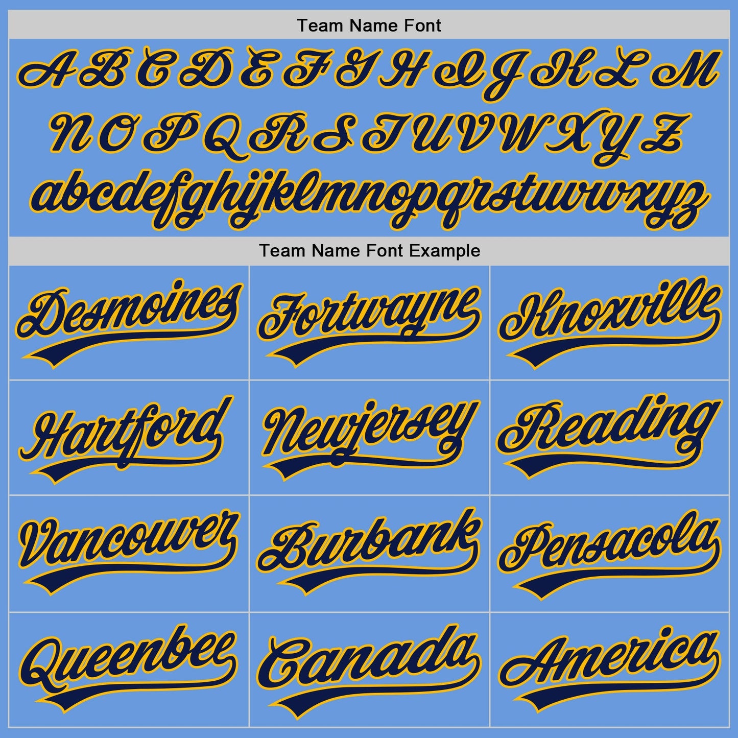 Custom Light Blue Gold-Navy Authentic Throwback Baseball Jersey - Sky-Custom