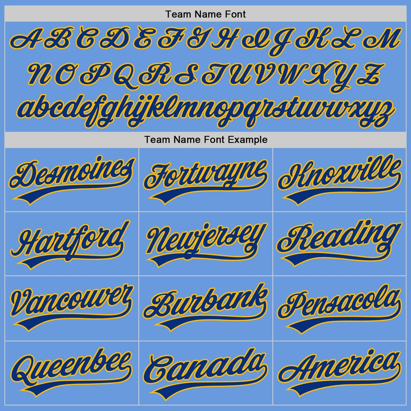 Custom Light Blue Royal-Gold Authentic Throwback Baseball Jersey - Sky-Custom