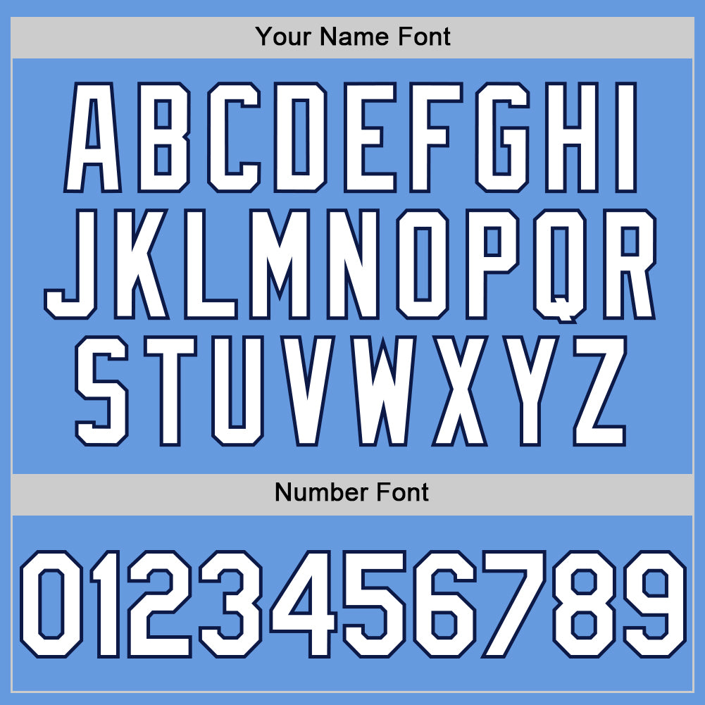 Custom Light Blue White-Navy Mesh Authentic Throwback Baseball Jersey - Sky-Custom