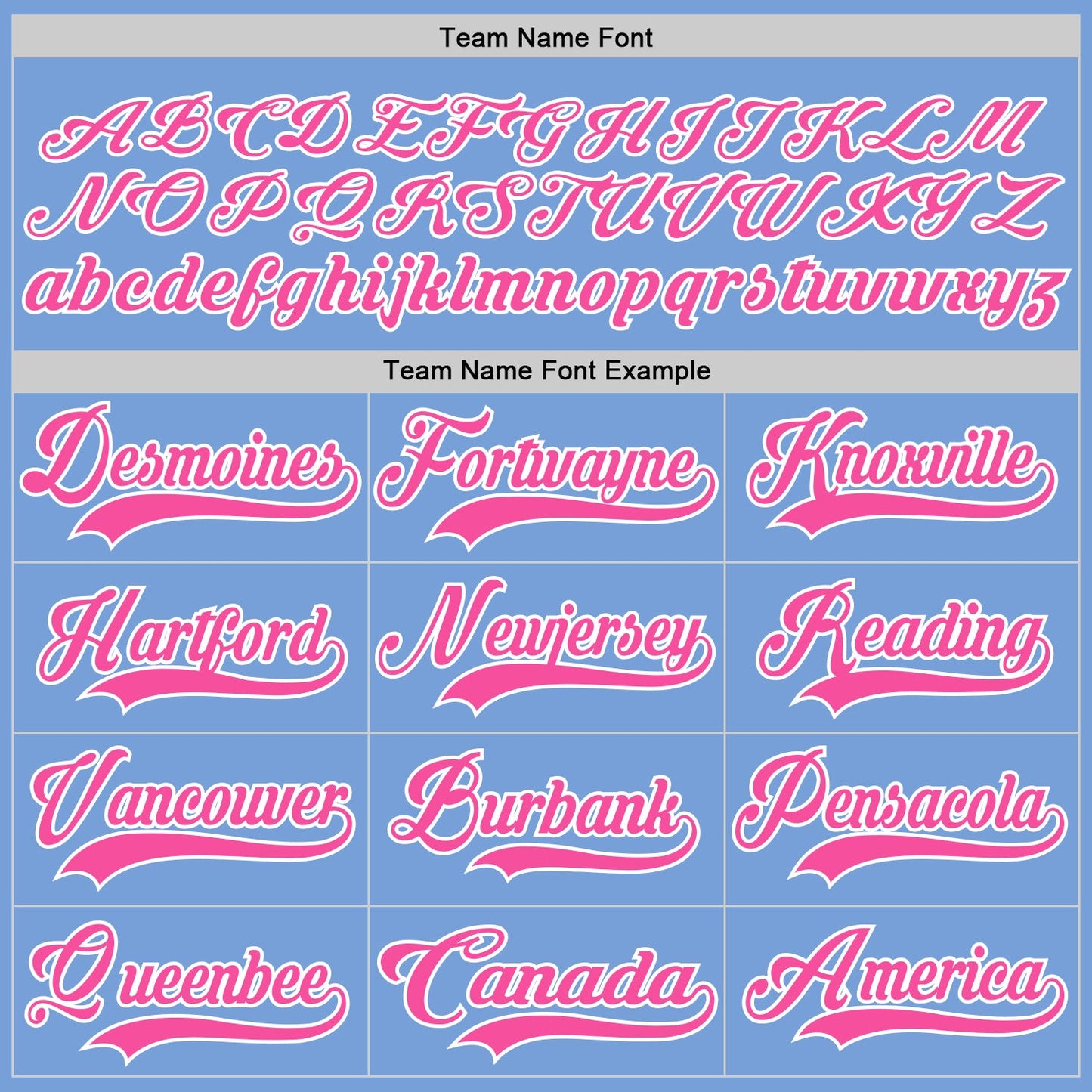 Custom Light Blue Pink-White Hockey Lace Neck Jersey - Sky-Custom