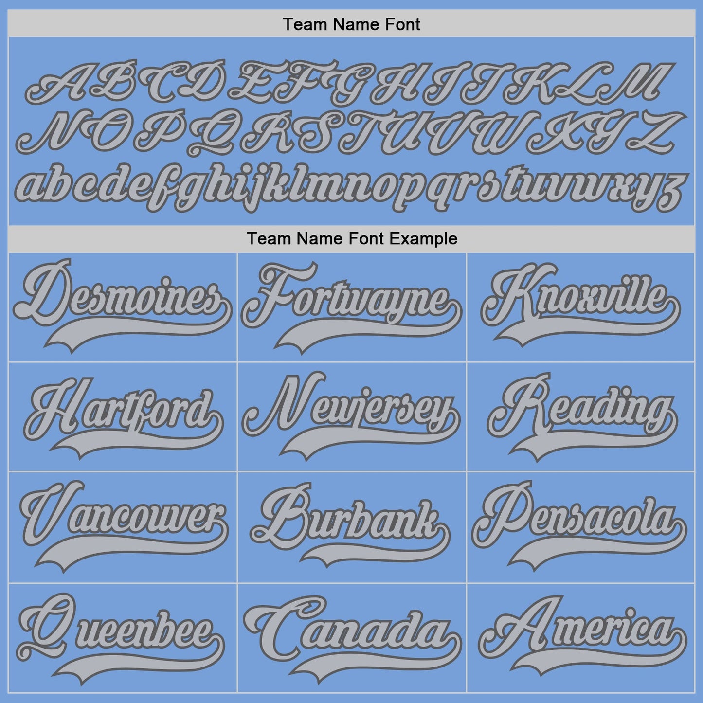 Custom Light Blue Gray-Steel Gray Hockey Lace Neck Jersey - Sky-Custom