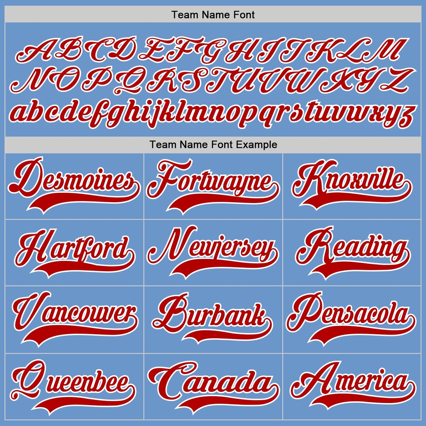 Custom Light Blue Red-White Hockey Jersey - Sky-Custom