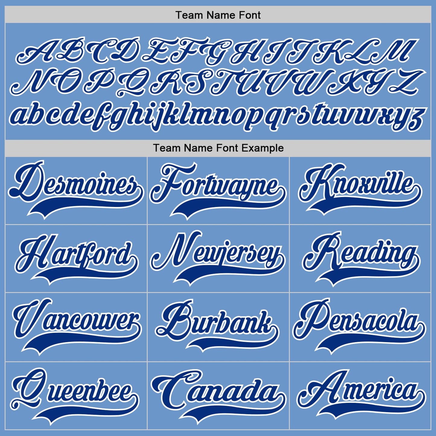 Custom Light Blue Royal-White Hockey Jersey - Sky-Custom