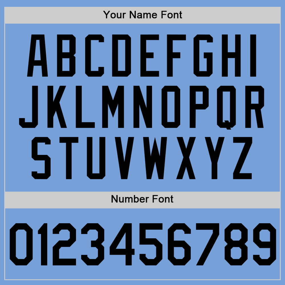 Custom Light Blue Black Authentic Throwback Basketball Jersey - Sky-Custom