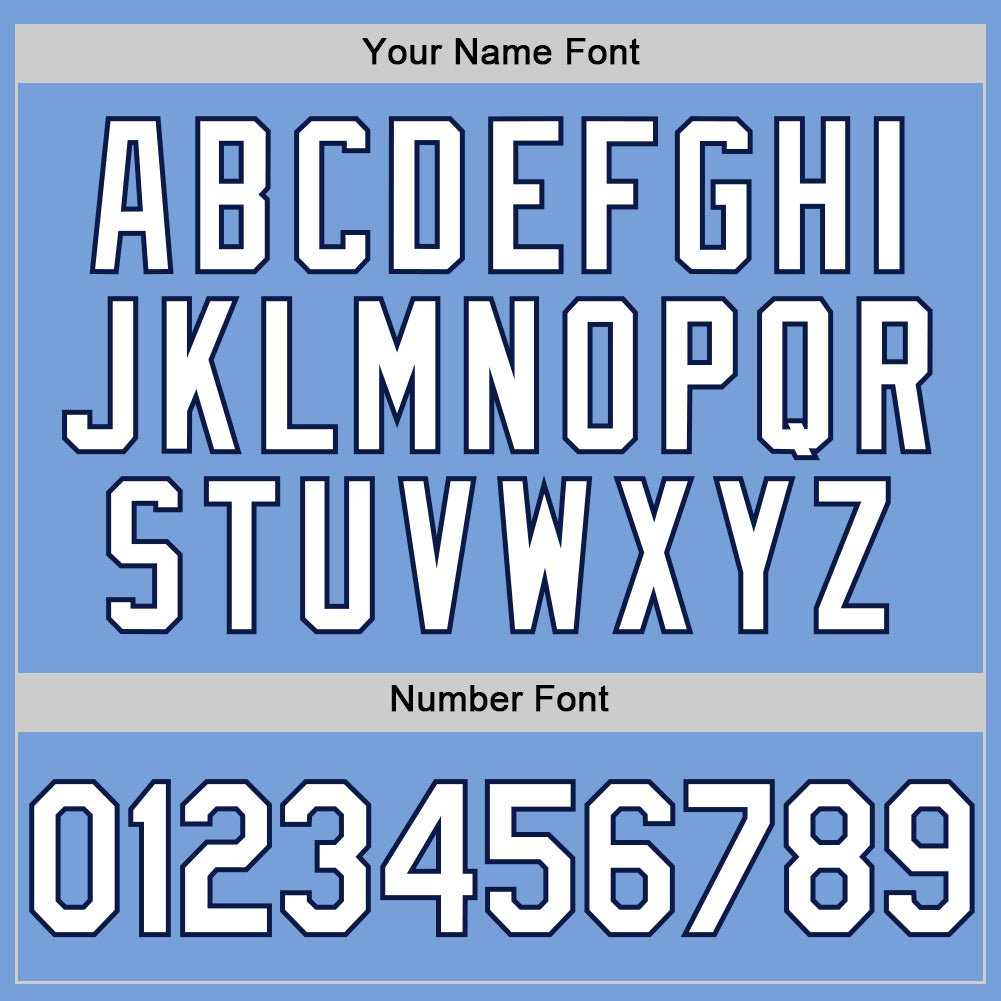 Custom Light Blue White-Navy Authentic Throwback Basketball Jersey - Sky-Custom