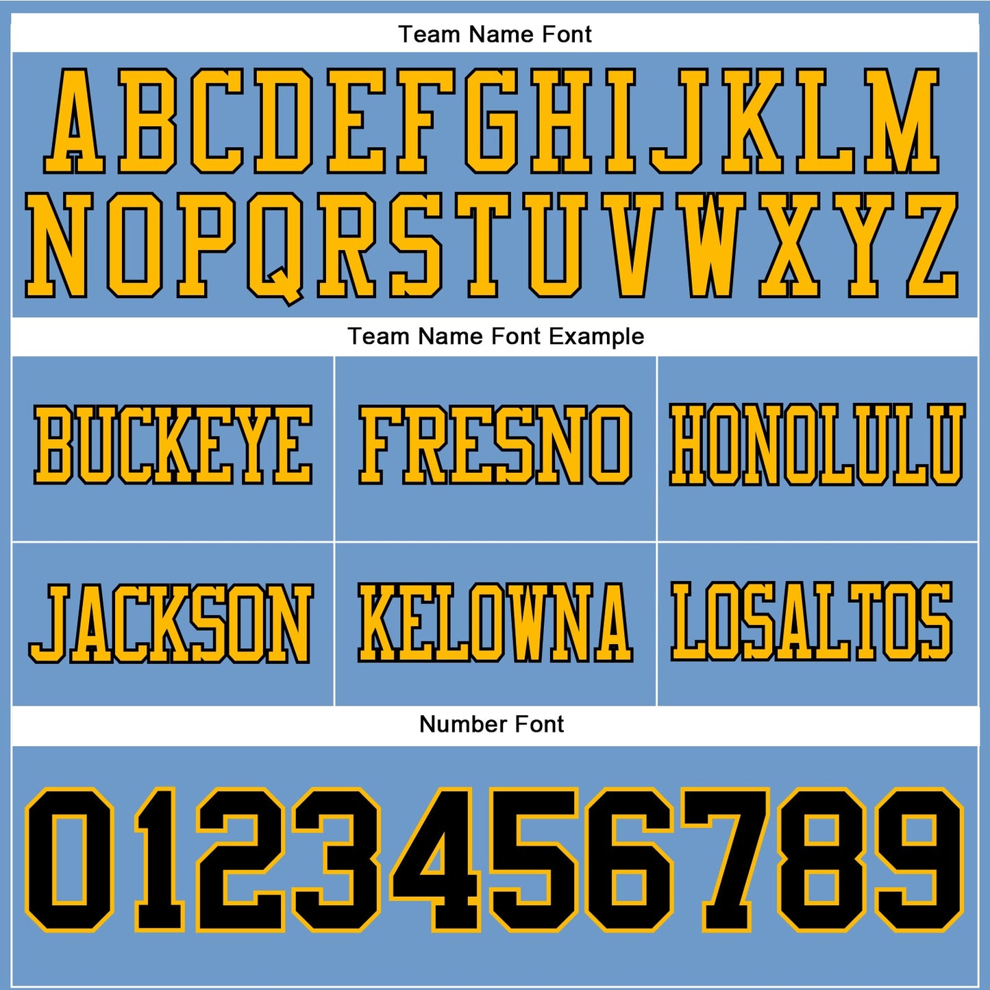 Custom Light Blue Black-Gold Mesh Authentic Football Jersey - Sky-Custom