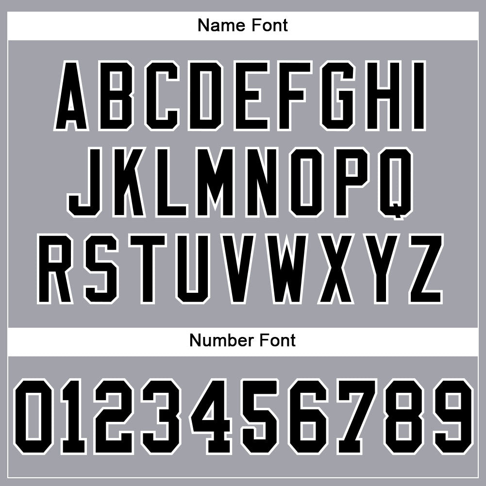 Custom Light Gray Black-White Mesh Authentic Football Jersey - Sky-Custom