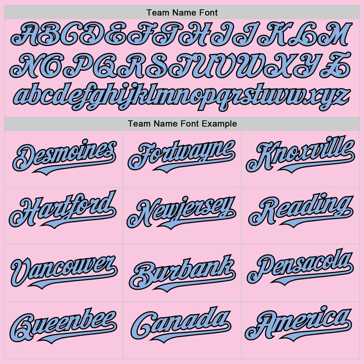 Custom Light Pink Light Blue-Black Mesh Authentic Throwback Baseball Jersey - Sky-Custom