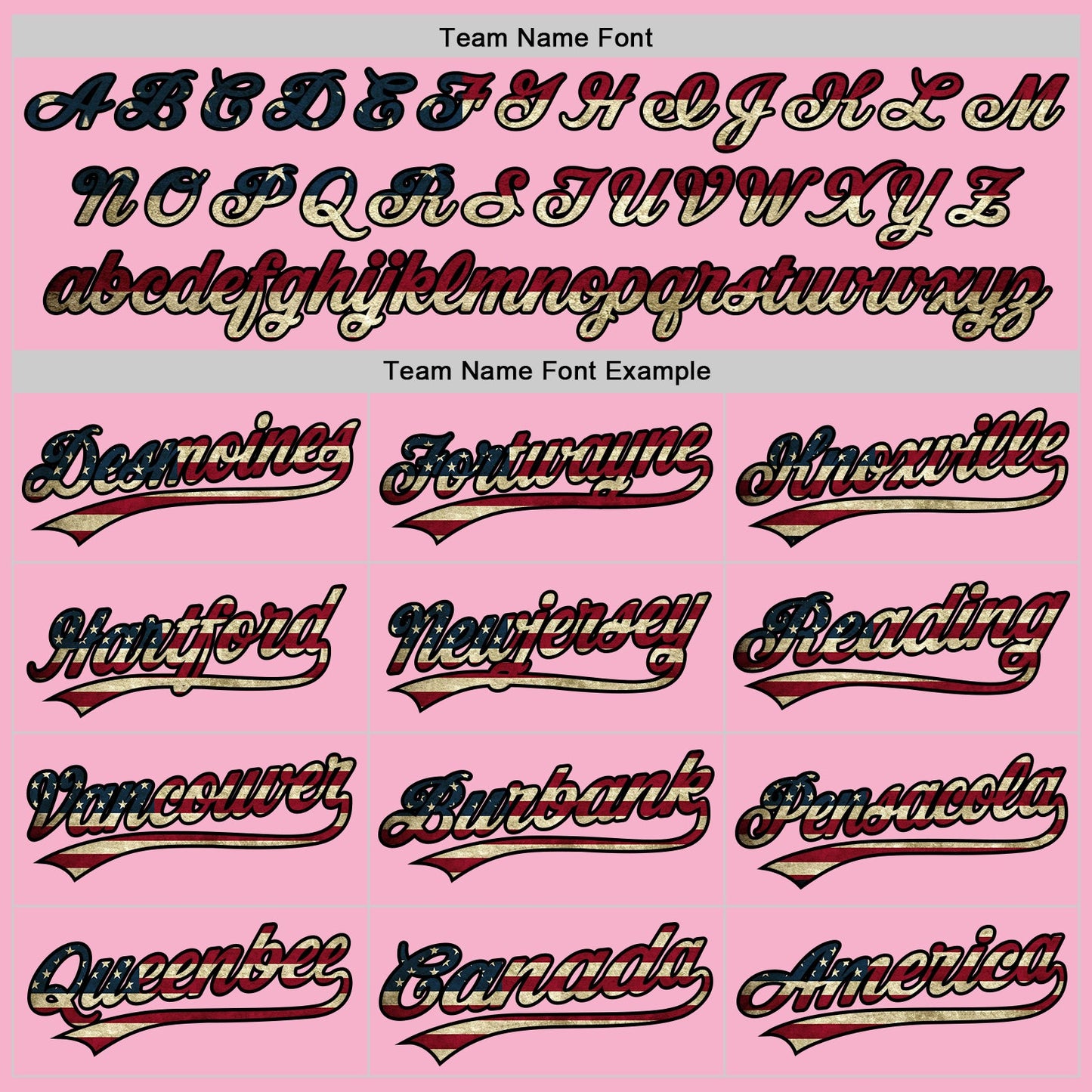 Custom Light Pink Vintage USA Flag-Black Authentic Baseball Jersey - Sky-Custom