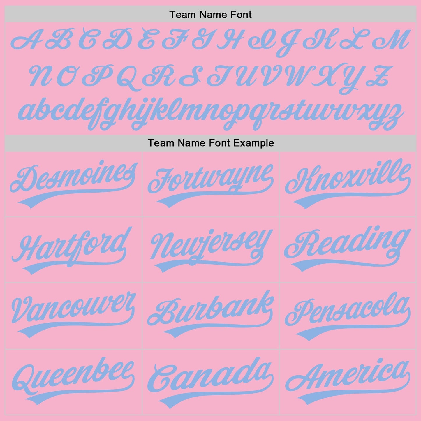 Custom Light Pink Light Blue Authentic Baseball Jersey - Sky-Custom