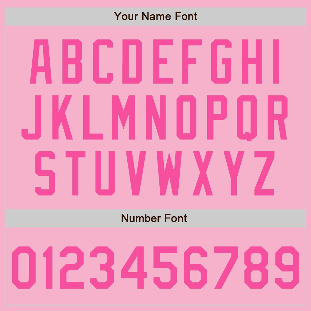 Custom Light Pink Pink-White Authentic Baseball Jersey - Sky-Custom