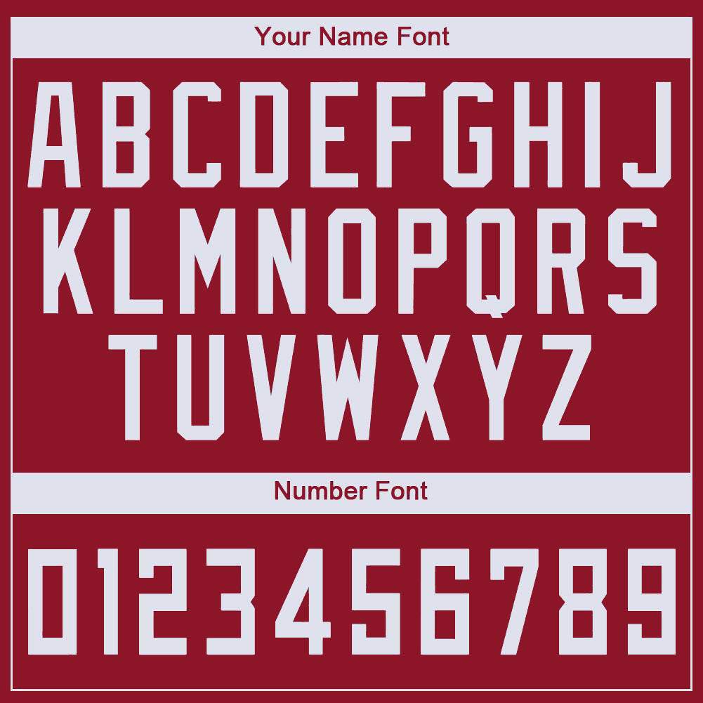 Custom Maroon White V-Neck Basketball Jersey - Sky-Custom