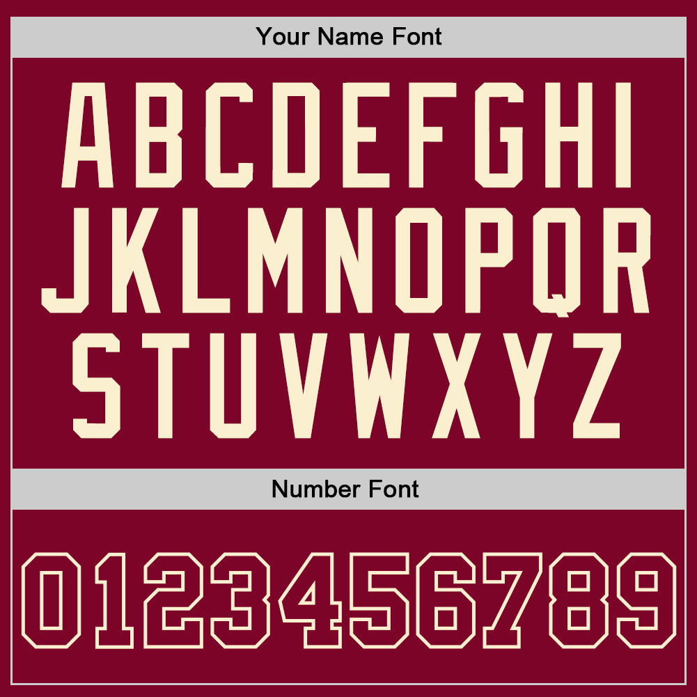 Custom Maroon Maroon-Cream Authentic Throwback Basketball Jersey - Sky-Custom