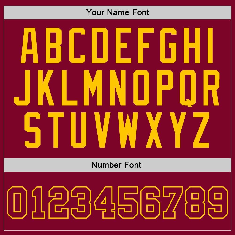 Custom Maroon Maroon-Gold Authentic Throwback Basketball Jersey - Sky-Custom