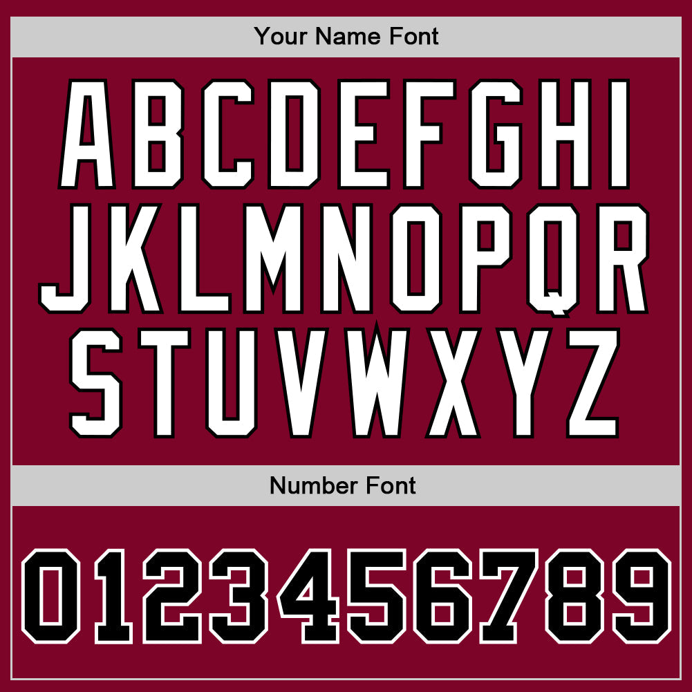 Custom Maroon Black-White Authentic Throwback Basketball Jersey - Sky-Custom