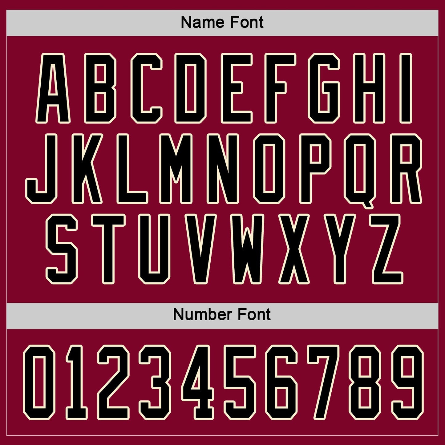 Custom Maroon Black-Cream Hockey Jersey - Sky-Custom