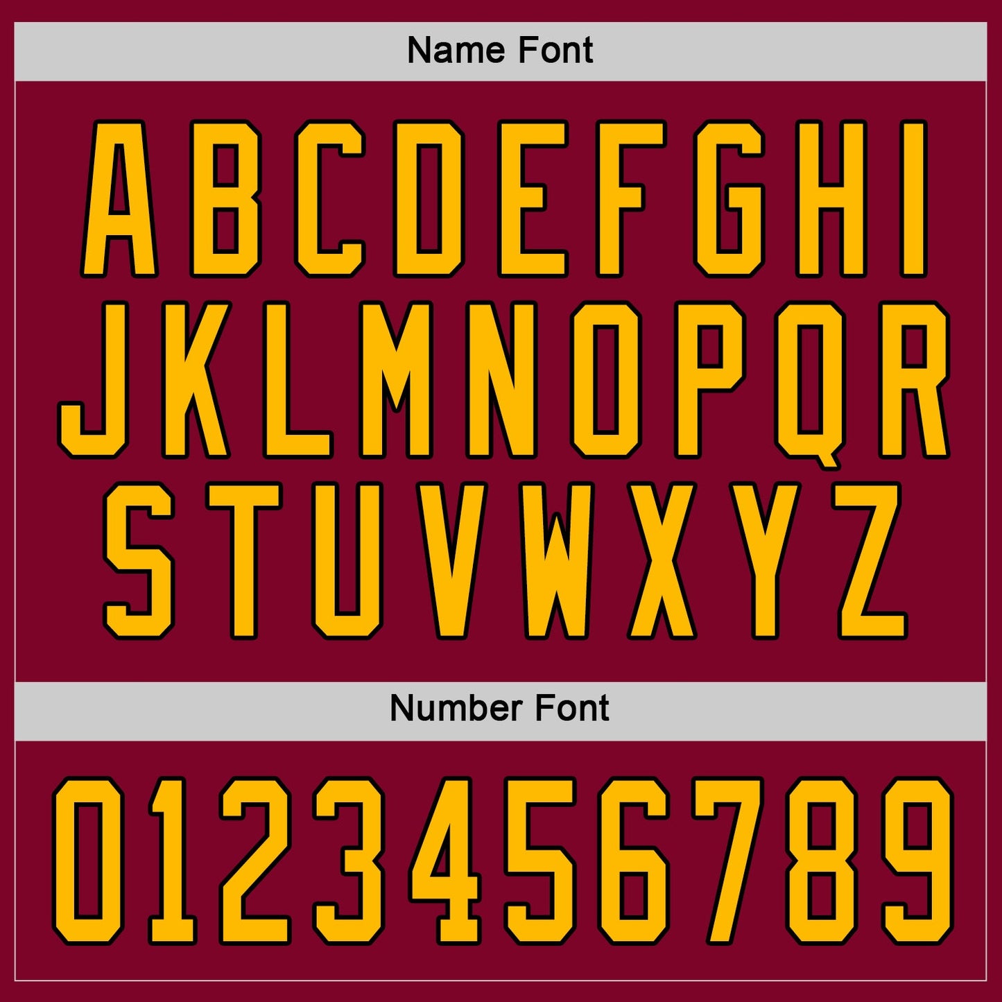 Custom Maroon Gold-Black Hockey Jersey - Sky-Custom