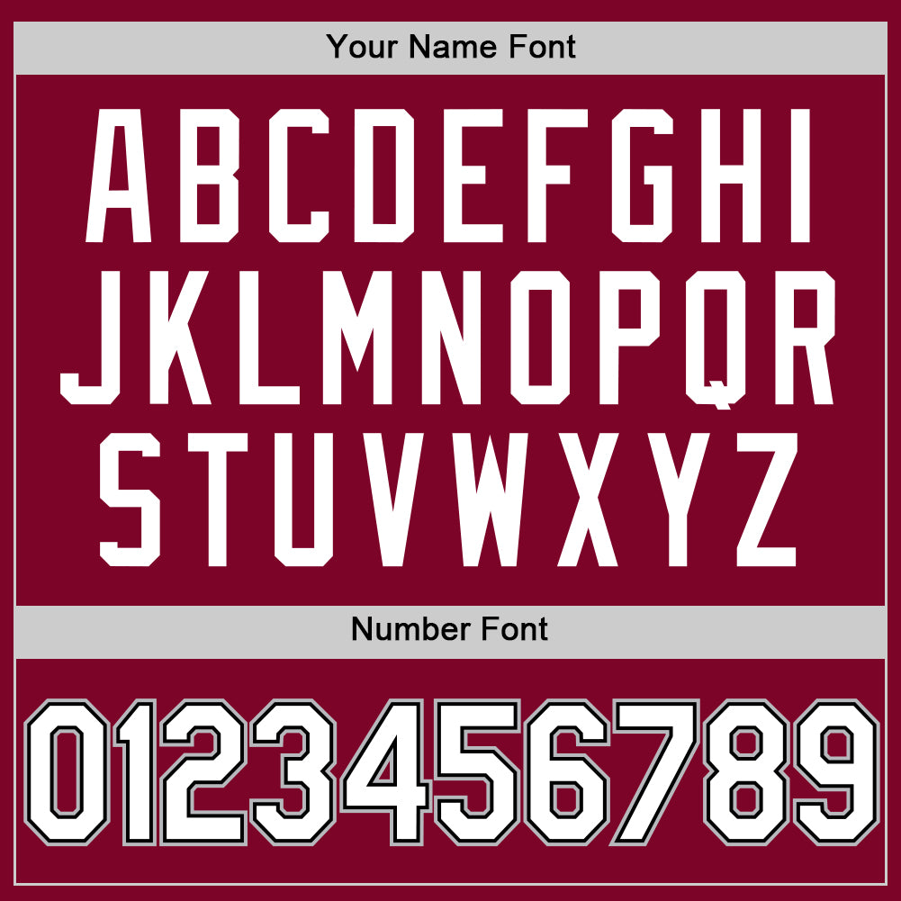 Custom Maroon Black-Gray Authentic Throwback Baseball Jersey - Sky-Custom